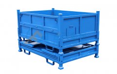 金属周转箱坚固耐用，提升仓储效率