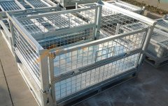 箱式钢托盘仓储物流中的坚固之选