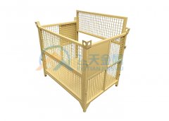 窄高折叠金属料箱 高效垂直存储，柔性物流方案