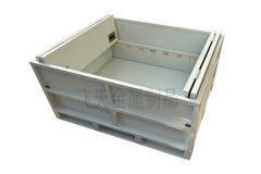 高强度金属周转箱 工业级耐用金属仓储箱 定制化金属物流容器